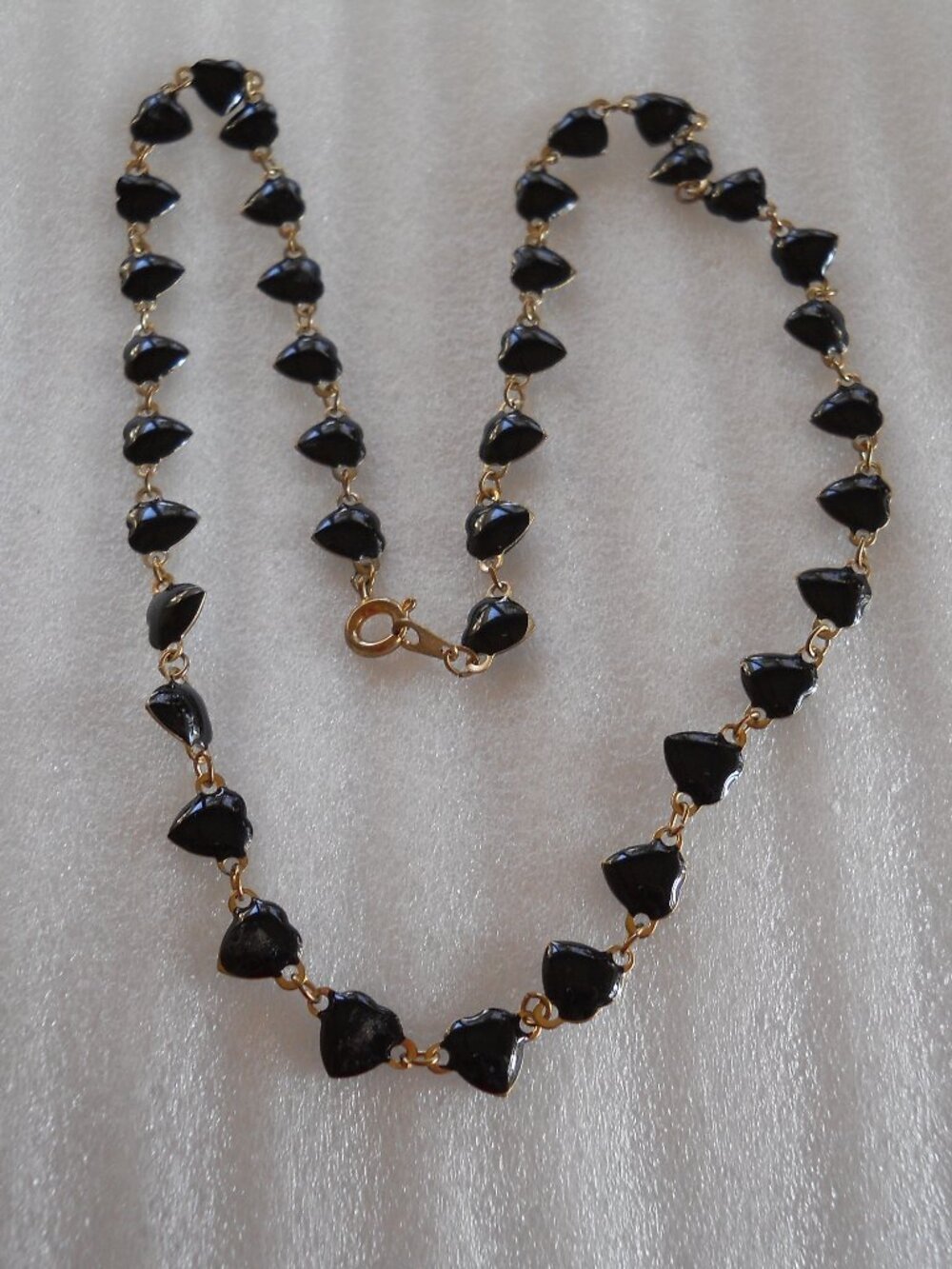 *SALE* Black Heart Necklace 1125